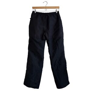 Slalom Youth Large Black Insulated Snow Pants Ski Snowboard Cargo Pocket Gaiters